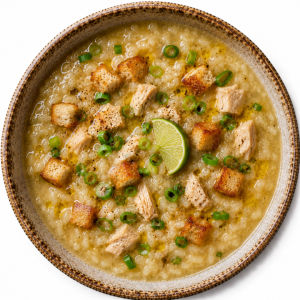 Filipino Chicken Arroz Caldo Broth