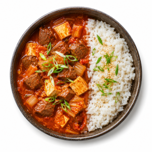Korean Gochujang Jjigae Beef Stew