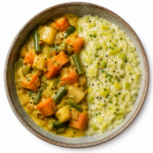 Honey & Mustard Vegetable Stew
