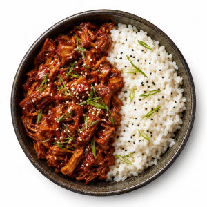 Jackfruit, Gochujang Sauce & Sesame