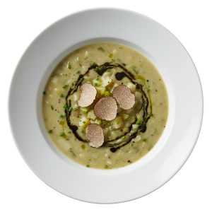 Leek, Potato & Truffle Soup