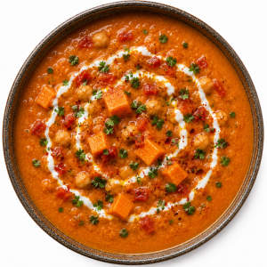 Moroccan Sweet Potato Soup