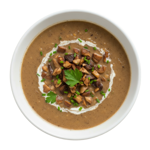 Mushroom & Chestnut Soup