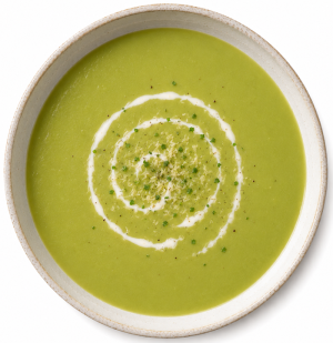 Pea, Bacon & Parsley Soup