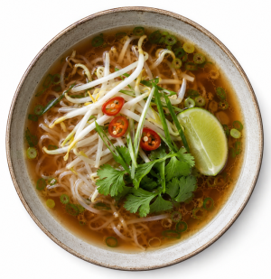 Vietnamese Vegetable Pho Broth