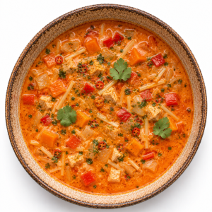 Red Thai Chicken Soup