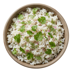 Vegan Pre-Cooked Arborio Rice, Onion & Herbs Mix