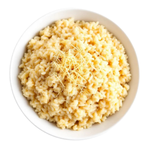 Pre-Cooked Sushi Rice with Parmesan Risotto