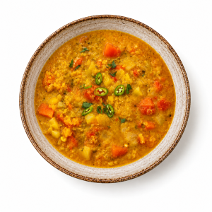 Vegan Sambar Dhal Soup