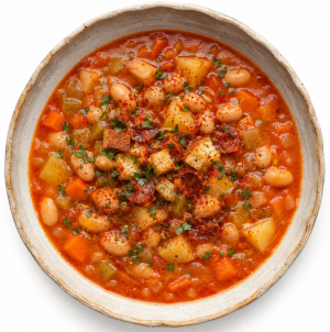 Spanish Bean & Vegetable Soup