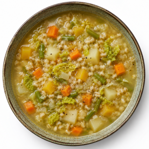 Vegan Vegetable & Barley Soup