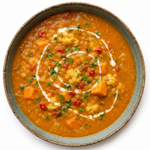 Sweet Potato Gobi Soup