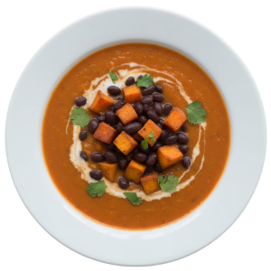 Sweet Potato & Black Bean Soup