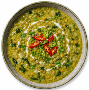 Vegan Thai Green Lentil Soup