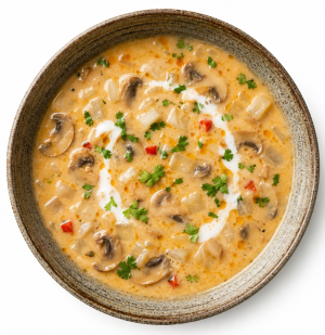 Vegan Tom Kha Soup