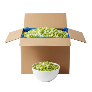 Leek, Diced 10mm, IQF