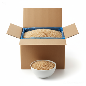 Rice, Brown, Short Grain, Dried