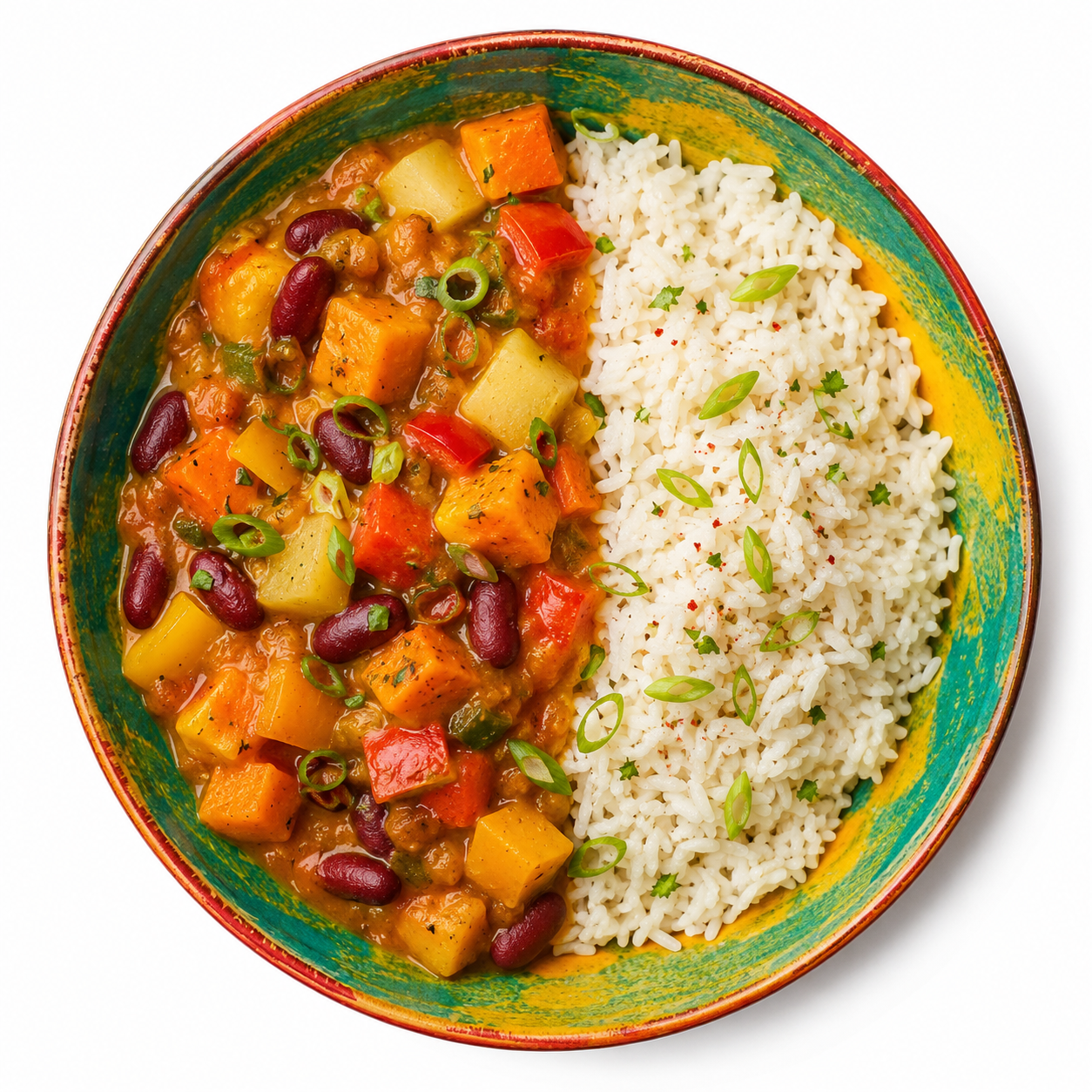 Caribbean Vegetable & Pea Stew