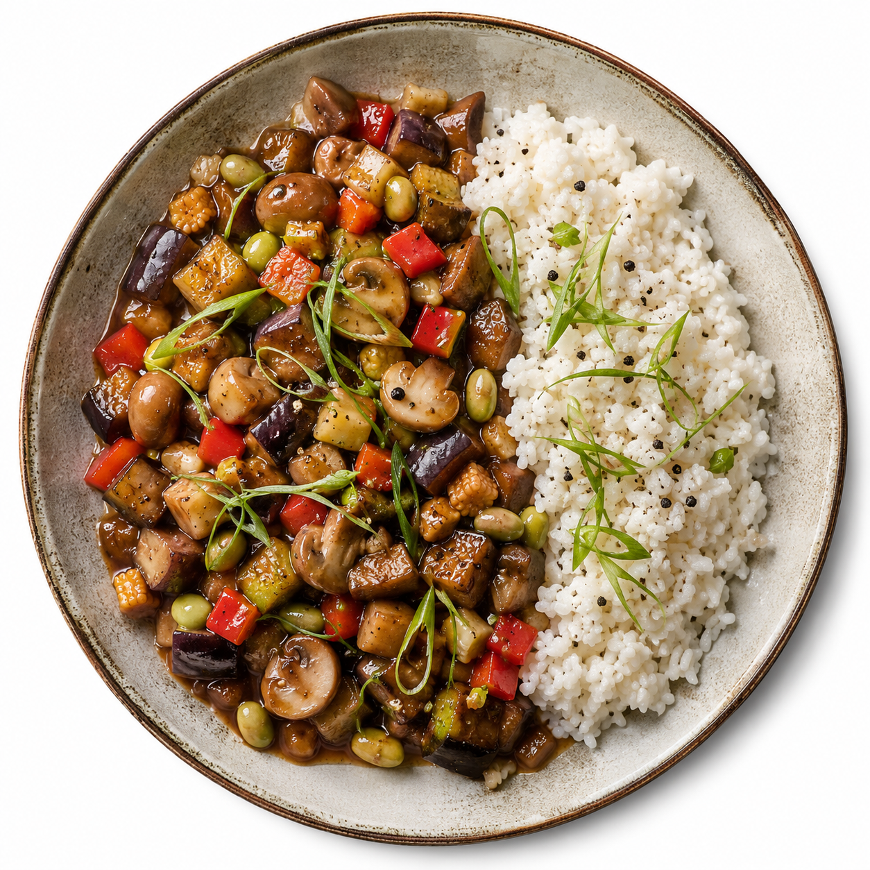 Filipino Vegetable Adobo