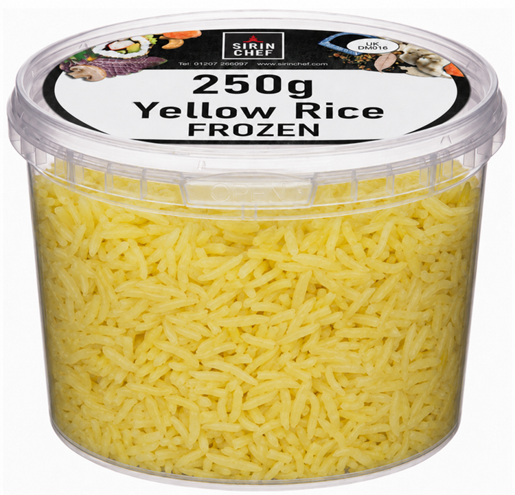 Rice, Cooked, Yellow