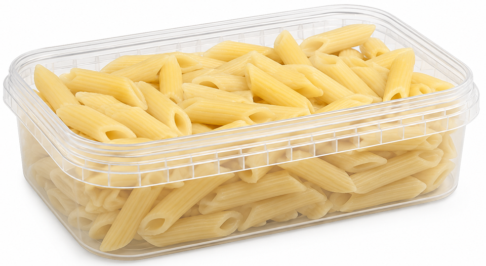 Cooked Penne Quills